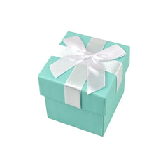 Robin's Egg Blue Mini Square Gift Boxes, 2-1/2-Inch, 12-Count