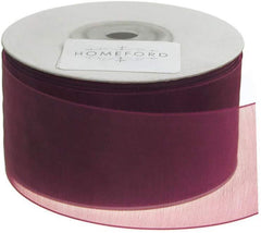 Sheer Organza Ribbon, 1-1/2-inch, 25-yard