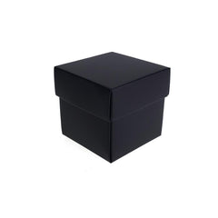 Cube Paper Gift Box with Lid, 2-Inch, 24-Count