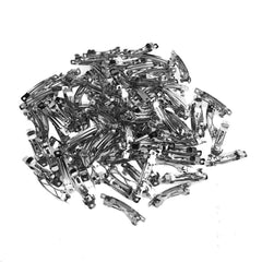 Silver French Clips, 100-count