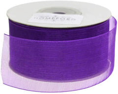 Sheer Organza Ribbon, 1-1/2-inch, 25-yard