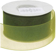 Sheer Organza Ribbon, 1-1/2-inch, 25-yard