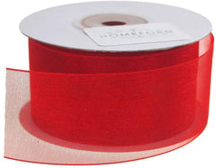 Sheer Organza Ribbon, 1-1/2-inch, 25-yard