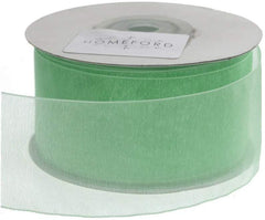 Sheer Organza Ribbon, 1-1/2-inch, 25-yard