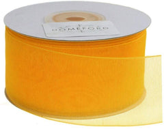 Sheer Organza Ribbon, 1-1/2-inch, 25-yard