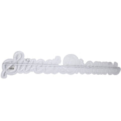 Rustic "Sweet Dreams" Hanging Metallic Sign, 35-Inch