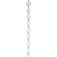 Acrylic Assorted Octagon Size Strand, 10-Yard