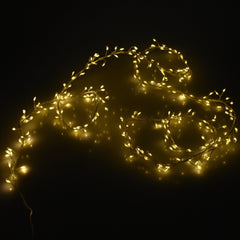 Christmas LED Cluster Fairy Lights, 6-1/4-Feet - Warm White
