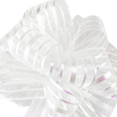 Pull Bow String Sheer Organza