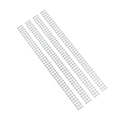 Sunflower Gemstone Ribbon Stickers, 5mm