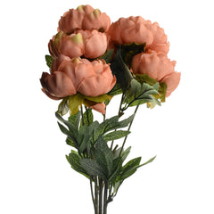 Artificial Peony Bush, 20-Inch