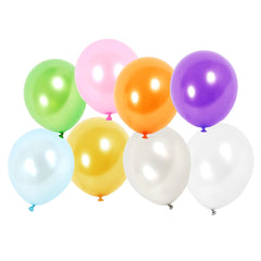 Pearlized Party Balloons, 12-Inch, 8-Count