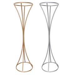 Metallic Wire Slim Waist Stand, 40-Inch