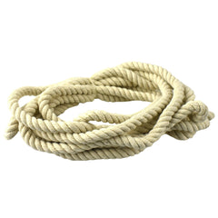 Cotton Craft Rope, 3/8-inch, 12-1/2-feet