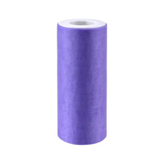 Sheer Organza Solid Color Tulle Roll, 6-inch, 25-yard