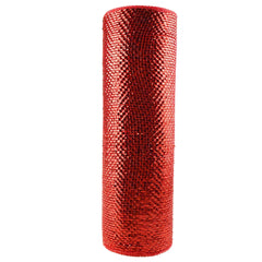 Metallic Fabric Mesh, 10-Inch x 10-Yard