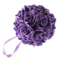 Soft Touch Flower Kissing Balls Wedding Centerpiece