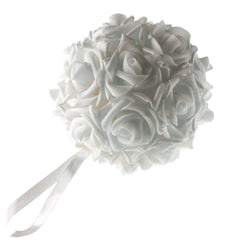 Soft Touch Flower Kissing Balls Wedding Centerpiece