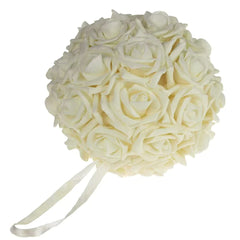 Soft Touch Flower Kissing Balls Wedding Centerpiece