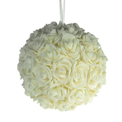 Soft Touch Flower Kissing Balls Wedding Centerpiece