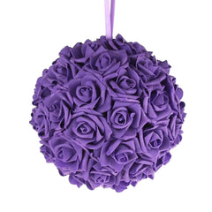 Soft Touch Flower Kissing Balls Wedding Centerpiece