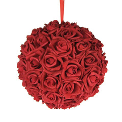 Soft Touch Flower Kissing Balls Wedding Centerpiece