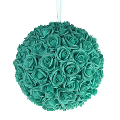 Soft Touch Flower Kissing Balls Wedding Centerpiece