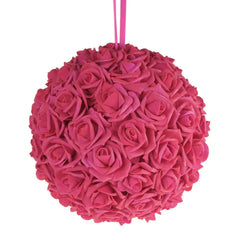 Soft Touch Flower Kissing Balls Wedding Centerpiece