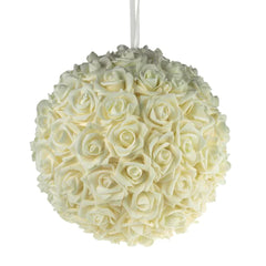 Soft Touch Flower Kissing Balls Wedding Centerpiece