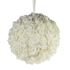 Soft Touch Flower Kissing Balls Wedding Centerpiece