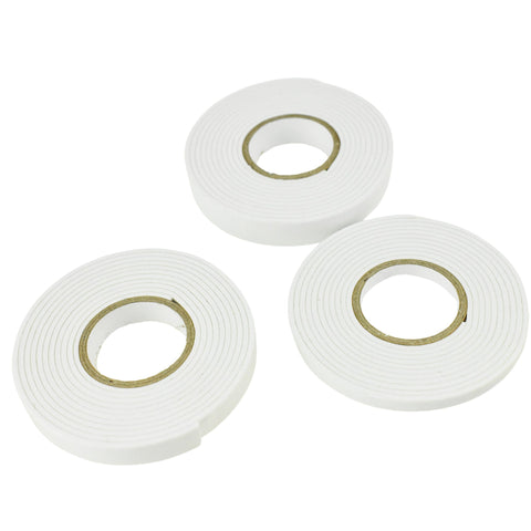Pop-Dot Double-Sided Tape Rolls, Assorted Sizes, 3-Piece