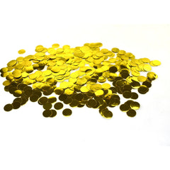 Round Foil Metallic Confetti, 3/4-Inch, 1/2-Ounce