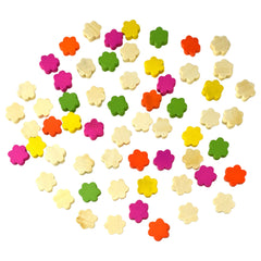 Craft Wood Flower Thick-Bits, 5/8-Inch, 30-Piece