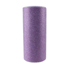 Sparkling Glitter Tulle Fabric Roll, 25-Yard x 6-Inch