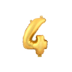 Aluminum Foil Number Balloon, 34-inch