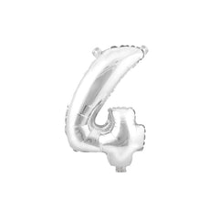 Aluminum Foil Number Balloon, 34-inch