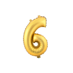 Aluminum Foil Number Balloon, 34-inch