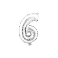 Aluminum Foil Number Balloon, 34-inch