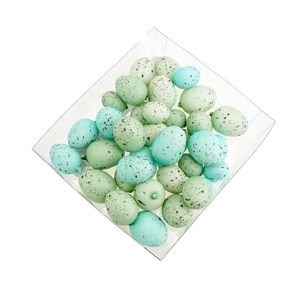 Mini Decorative Speckled Eggs, Robin, 36-Piece