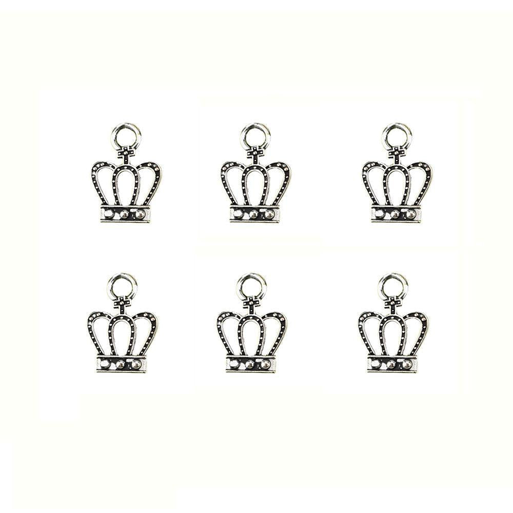 Royal Crown Charms, 1/2-Inch, 6-Count