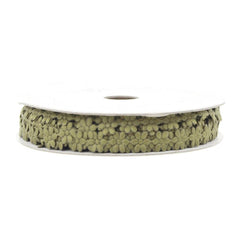 Polyester Flower Garland Ribbon, 1/4-Inch, 25-Yard