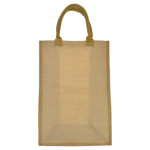 Natural Jute Long Tote Bag, 18-Inch