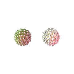 Plastic Rainbow Globe Micro-Beads, Assorted Sizes, 36-Piece