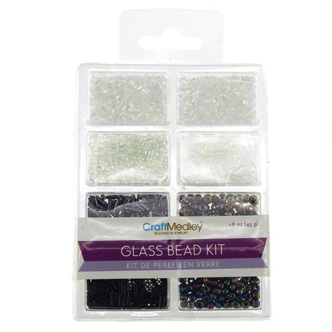 Loose Glass Beads Kit, 45-gram