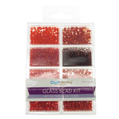 Loose Glass Beads Kit, 45-gram