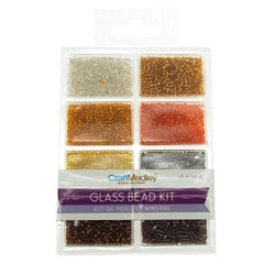 Loose Glass Beads Kit, 45-gram