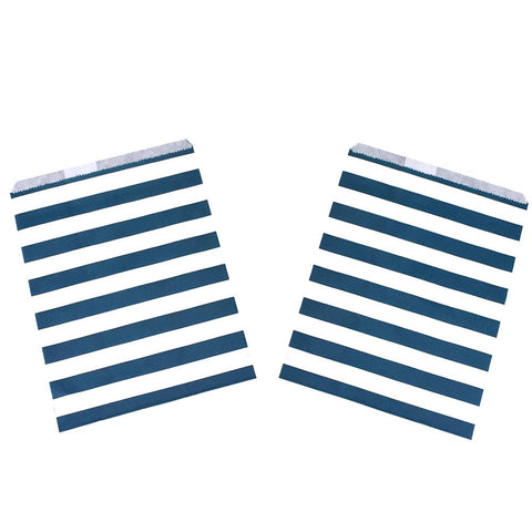 Striped Patterned Treat Bags, 7-1/4-Inch, 8-Count