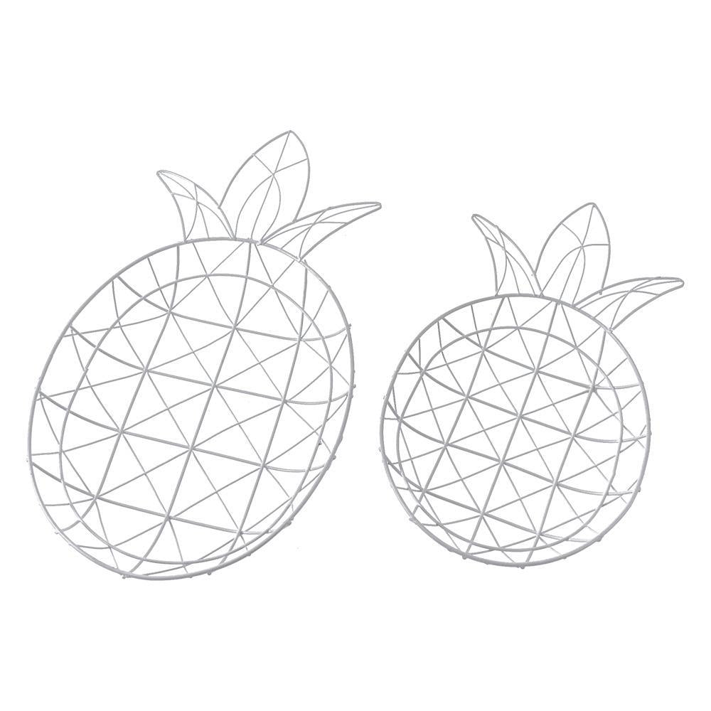 Wire Pineapple Trays, Assorted Sizes, 2-Piece