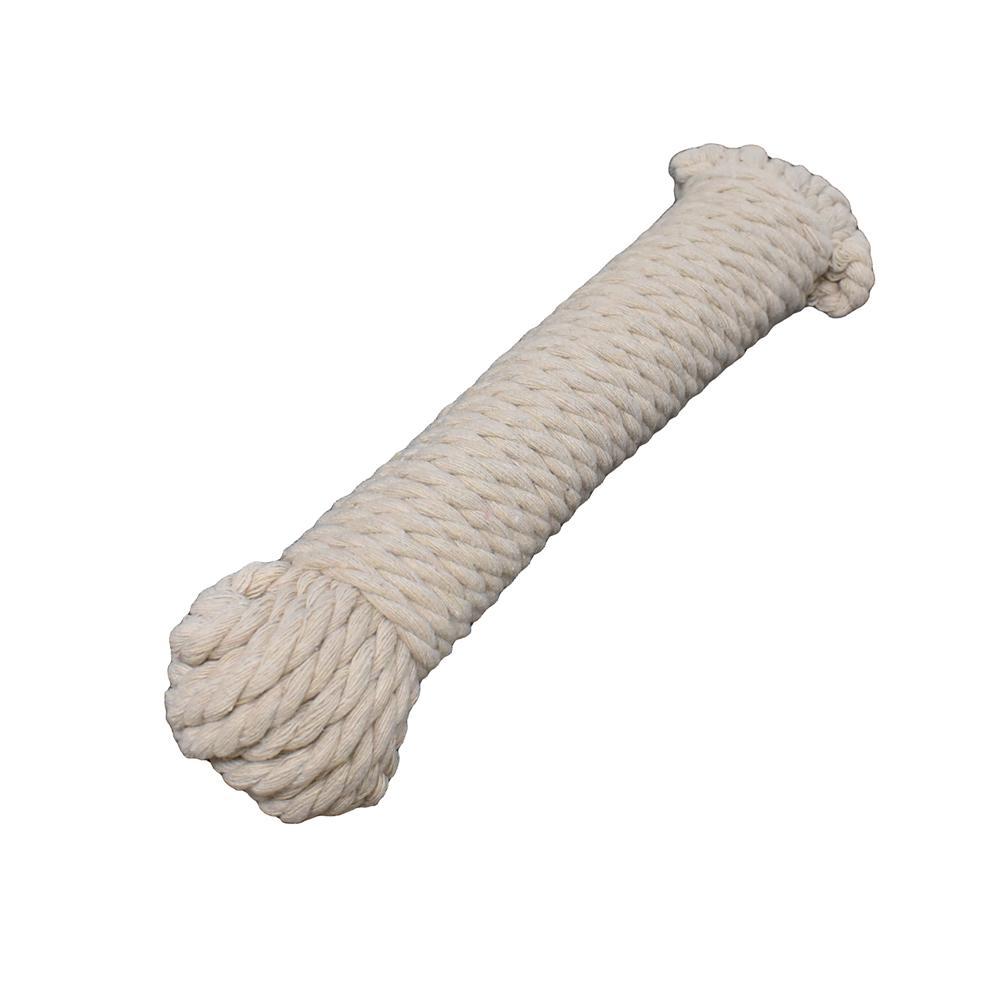Nautical Cotton Rope, Ivory, 33-Feet