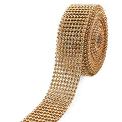 Rhinestone Ribbon Craft Trim, 2 Yards